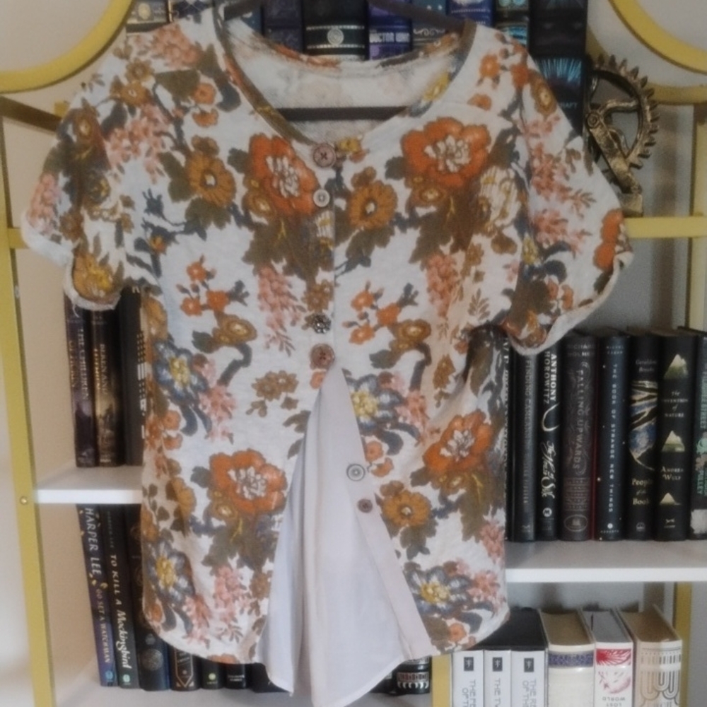 Retro BUTTONS Saturday Sunday Sweatshirt Top